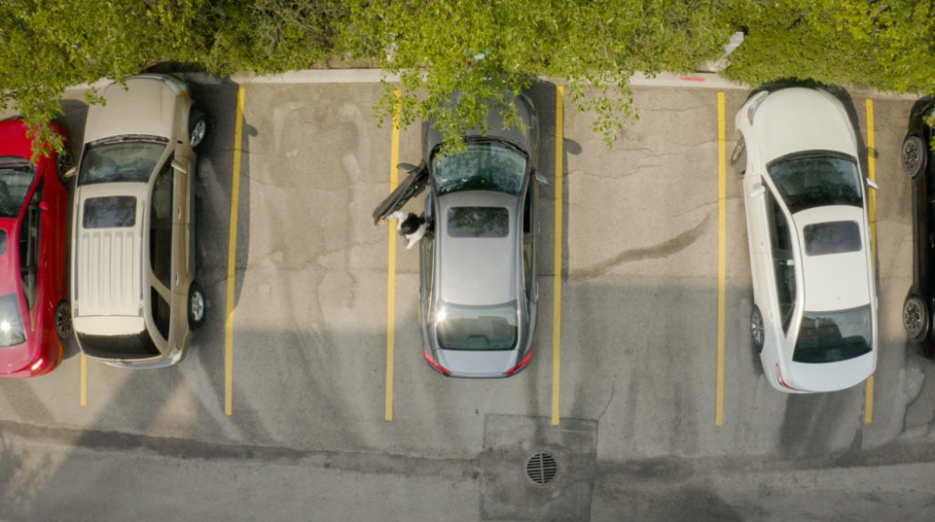 Image of parked cars